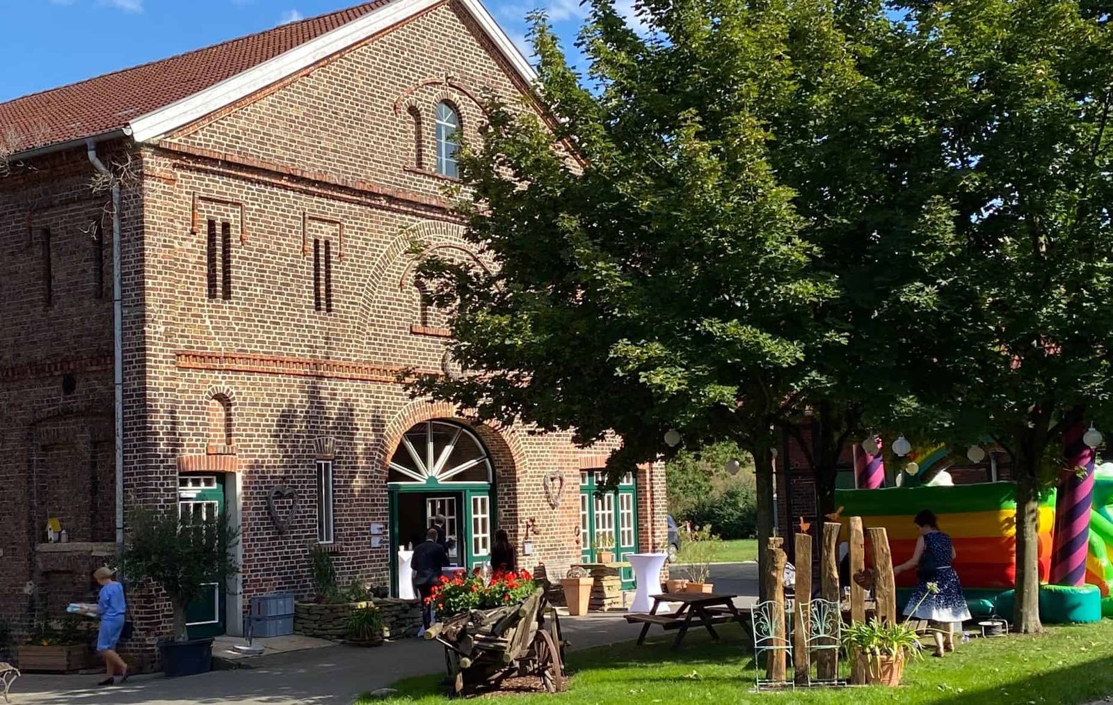 Innenhof von Bleckmanns Hof in Werne